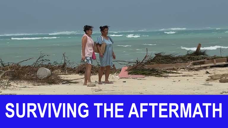 Typhoon Sinlaku Aftermath: Power Out, Airport Damaged | KSPN2 News – April 17, 2026