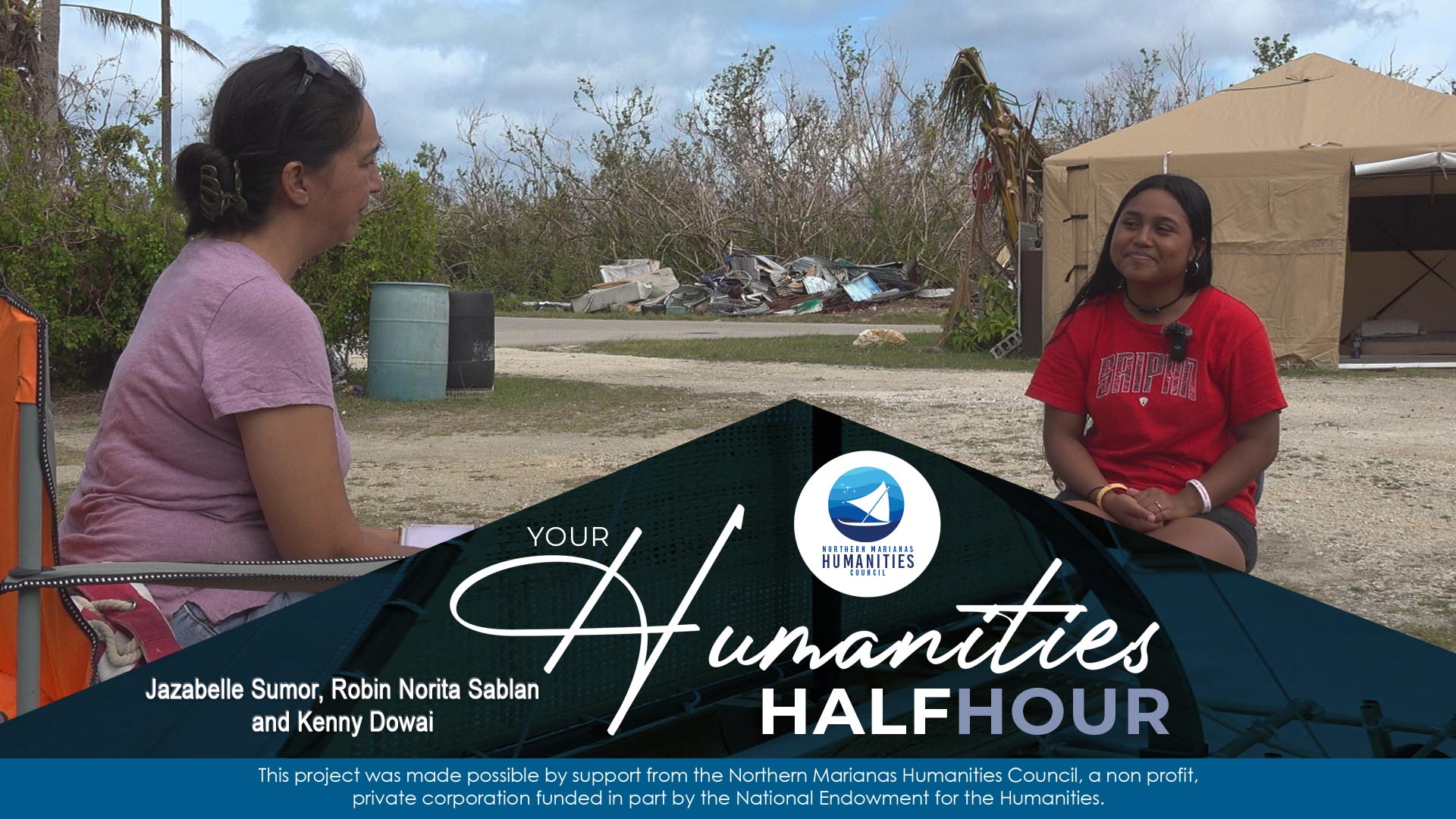 Super Typhoon Sinlaku: Community Recovery - Jazabelle Sumor, Robin Norita Sablan, and Kenny Dowai.